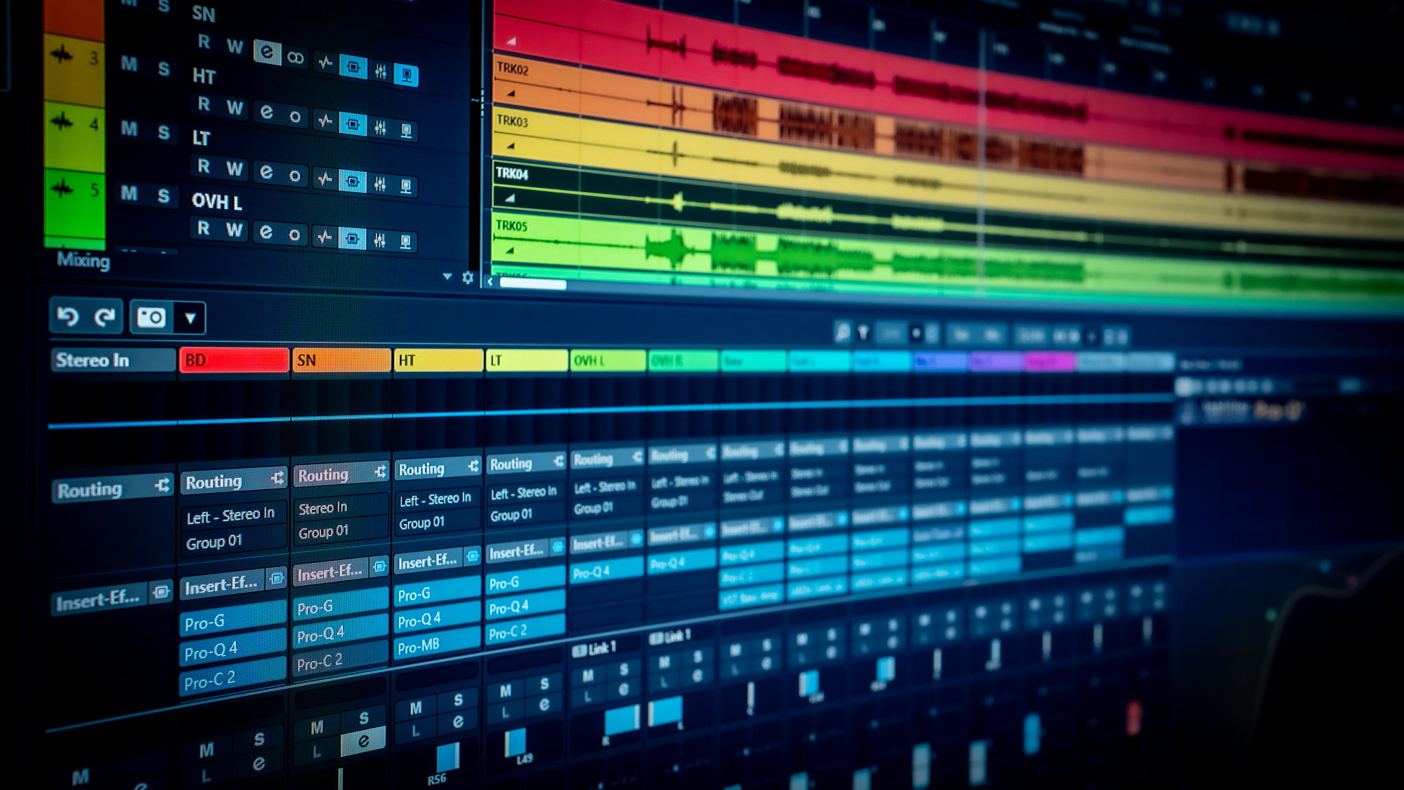Musikproduktion, Mixing und Mastering